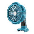 Portable Fan Powered for Makita 18V Lithium-ion Battery Cordless Fan with 9W LED Work USB Port Camping Job Fan