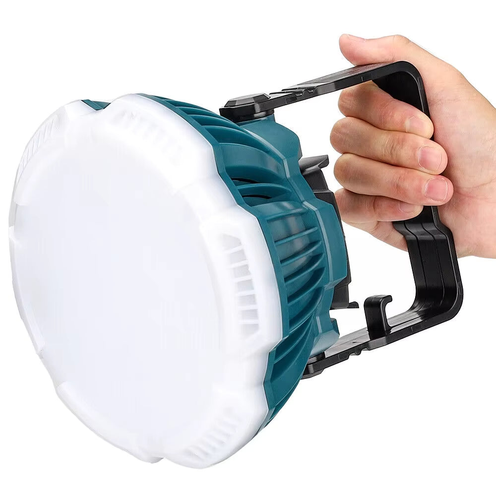 24W 2400LM LED Work Light Portable Camping Lantern for Makita 18v Li-ion Battery