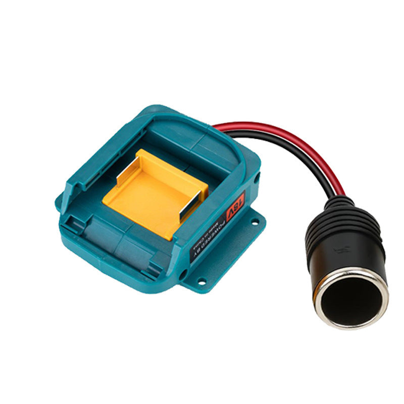 DC 18V Battery Adapter Converter Cigarette lighter interface For Makita 18V Battery Manual DIY adapter