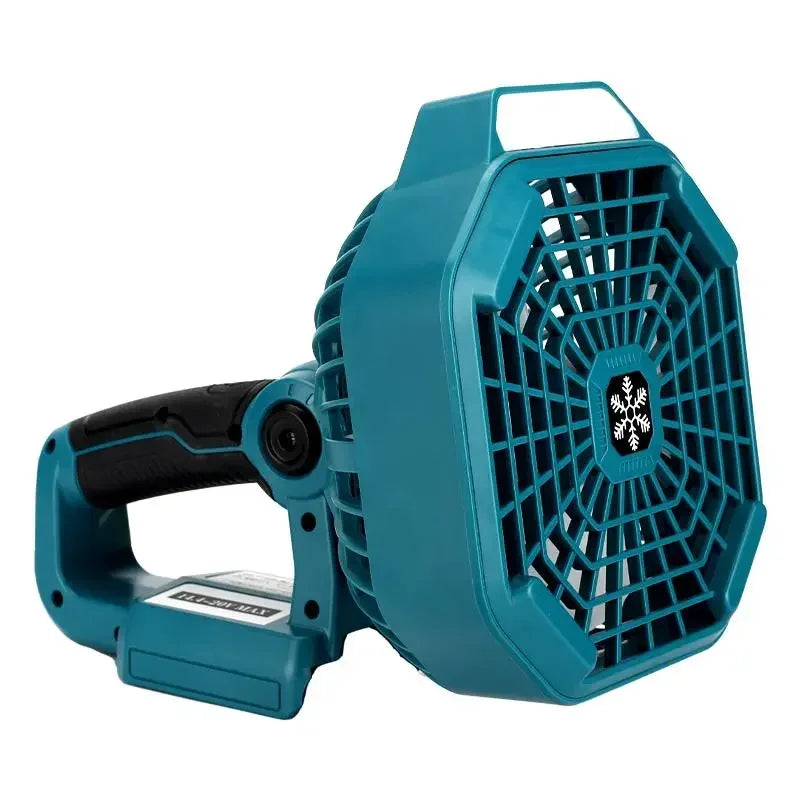 Portable Tent Fan for Makita battery Cordless Camping Fan with LED