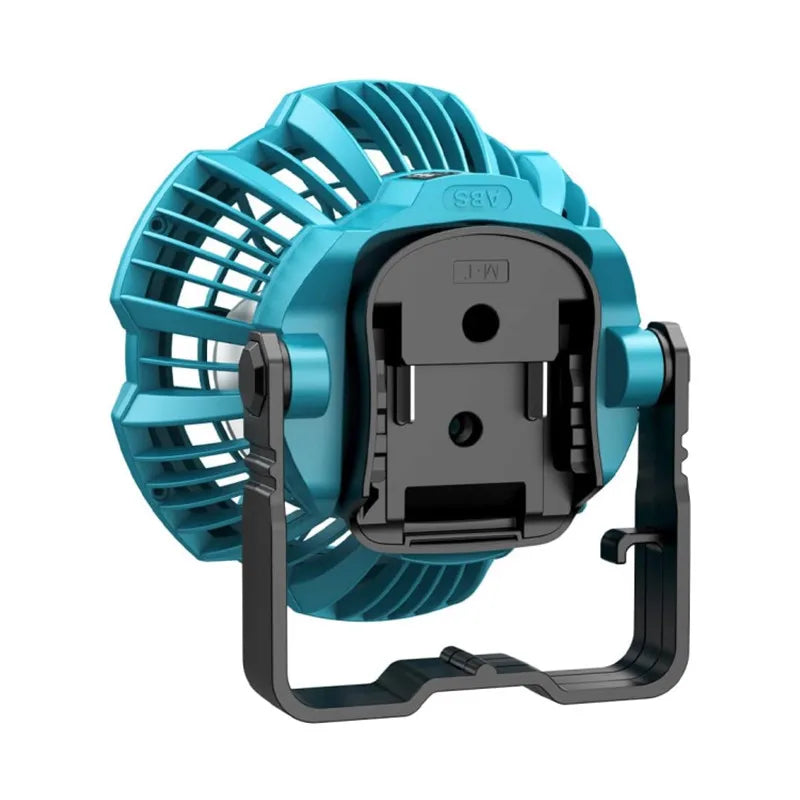 Portable Fan for Makita 18V Lithium-ion Battery Fan with 9W LED Work Light