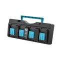DC18SF 4-Port 14.4V 18V 4X3A Li-Ion Battery Charger For Makita BL1820 BL1830 BL1850 BL1430 Power Tools