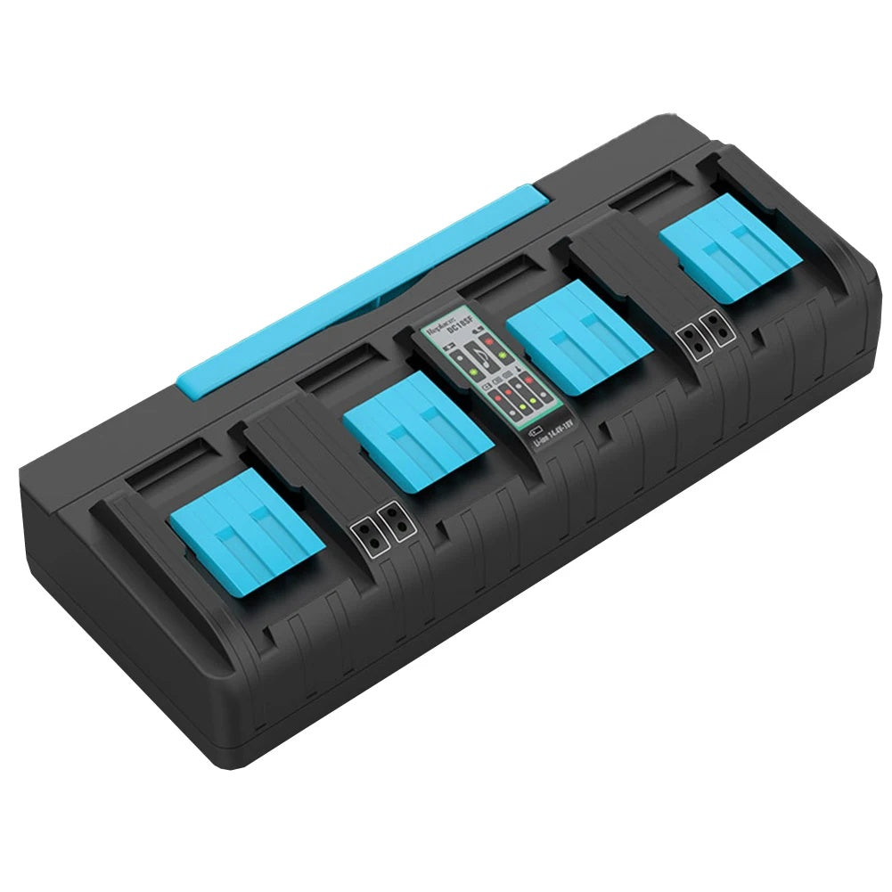 For makita 18v 14.4V 4 puertos lithium battery fast charger for Makita 14.4V 18V  BL1830 BL1840 BL1850 BL1860 Bl1430
